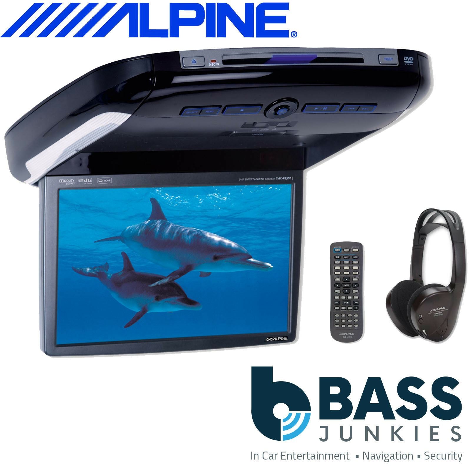Alpine PKG-2100P - Roof mount DVD play and 10.2 Inch monitor