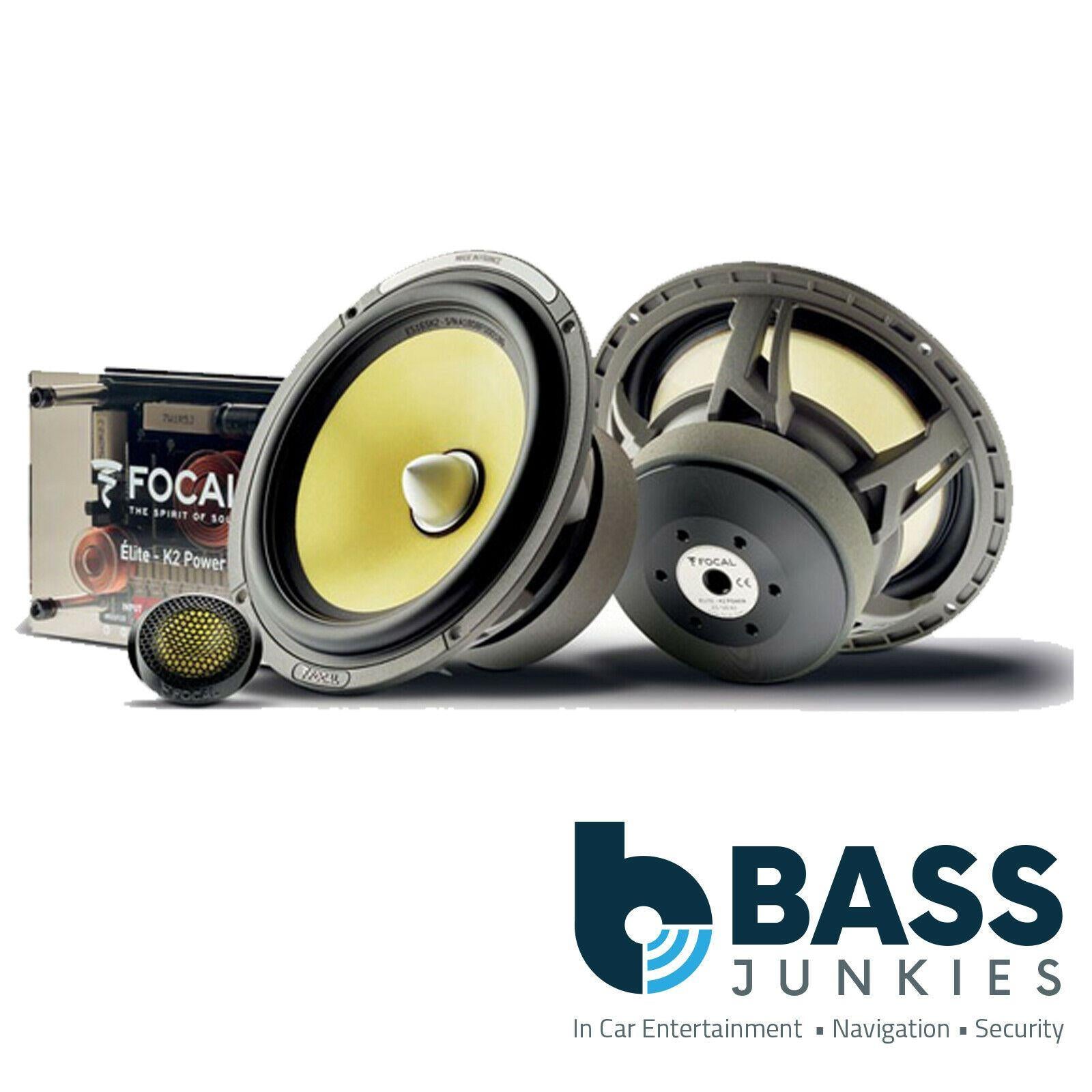 Focal ES165K - ELITE New K2 Power, 200 Watts 165mm 6.5" 2 Way Component Set, TNK Tweeter 100W (RMS)