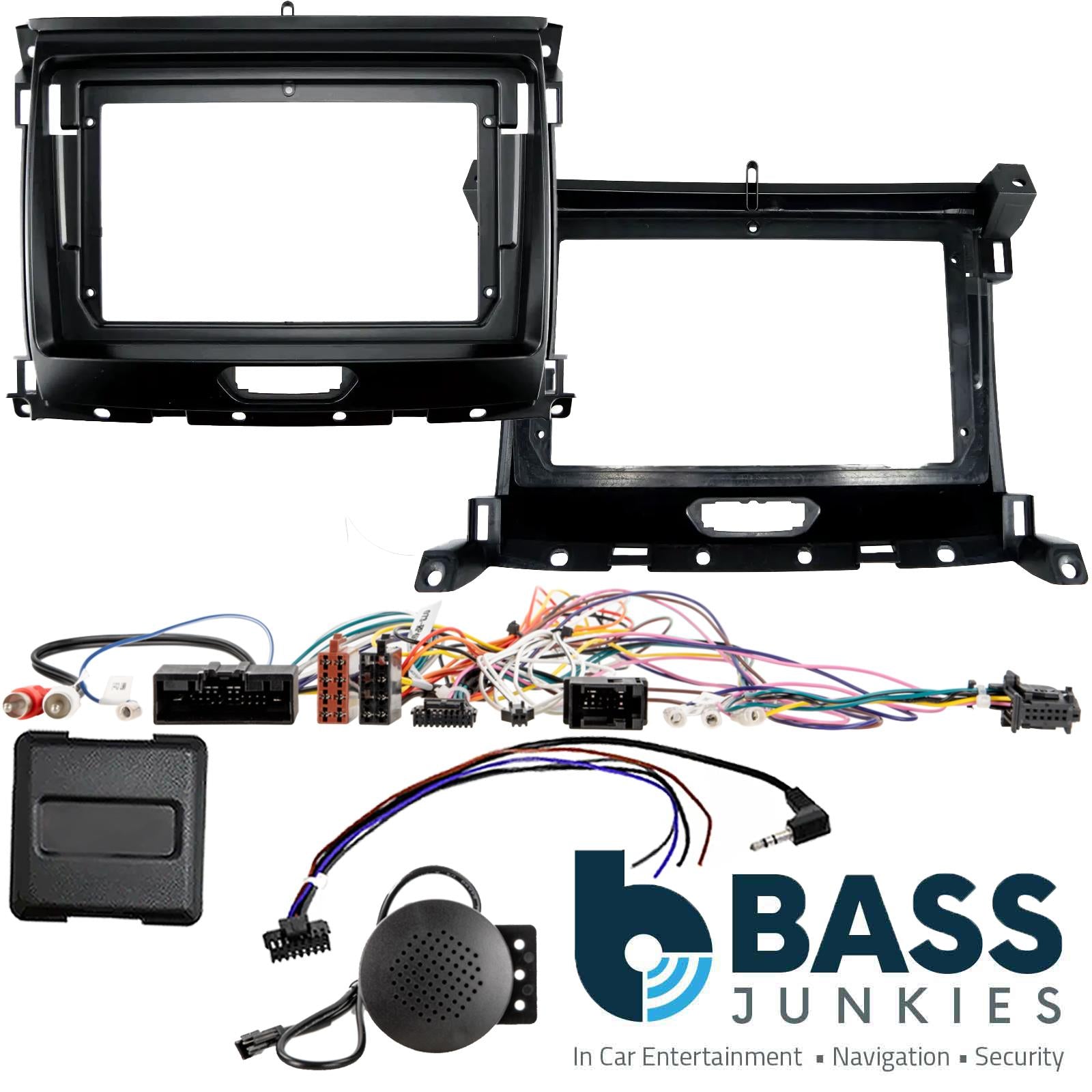 Kenwood 9" CarPlay Android Car Stereo Kit Black For Ford Ranger 2015 Onwards