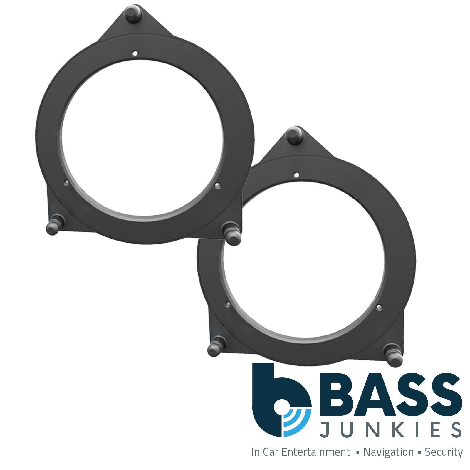 MTX TR40C 2-Way 4" 620W Coaixal Speakers With Brackets for Mercedes C-Class 15-21