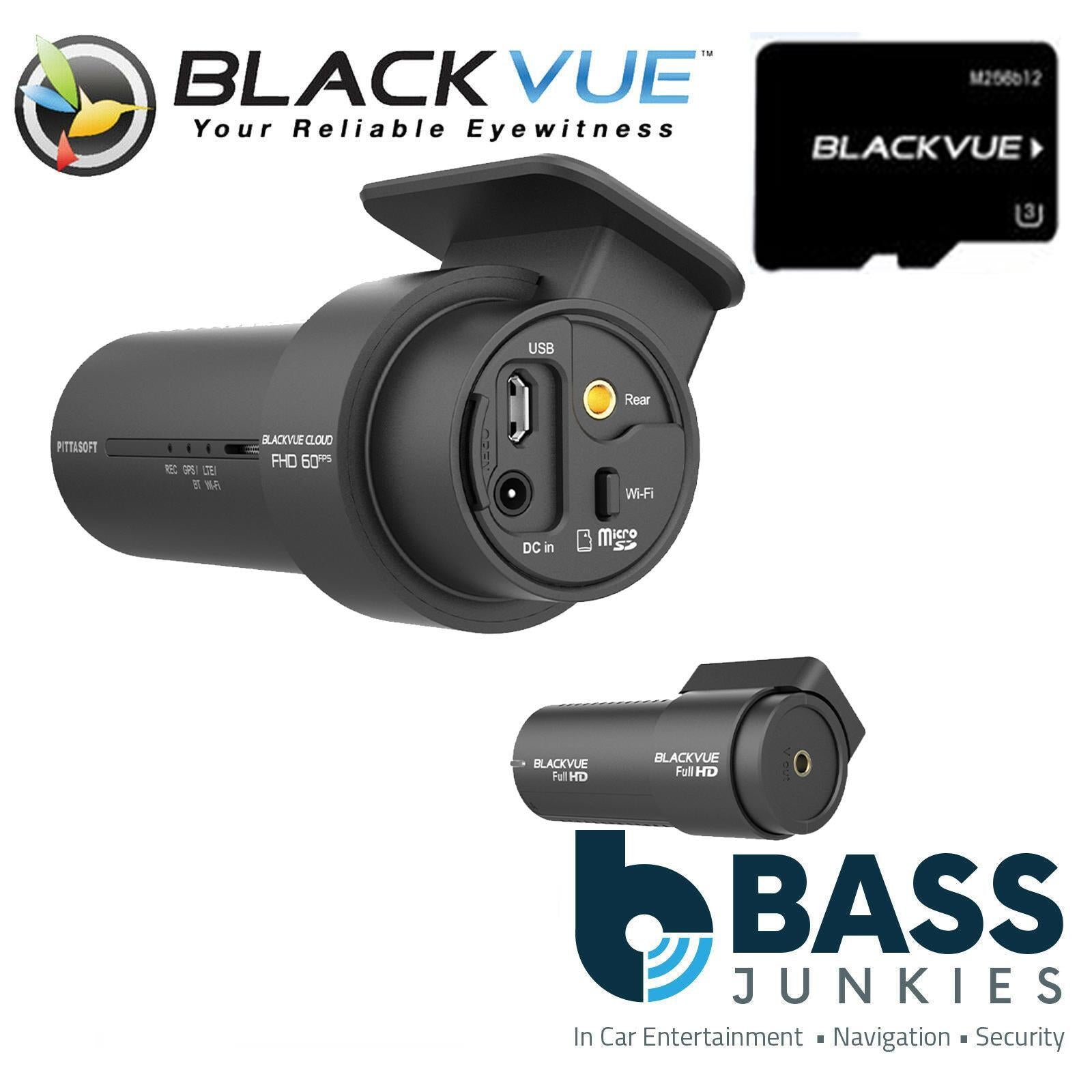 BlackVue DR770X - 2 Channel 256GB Full HD Wi-Fi GPS Front & Rear Dash Camera