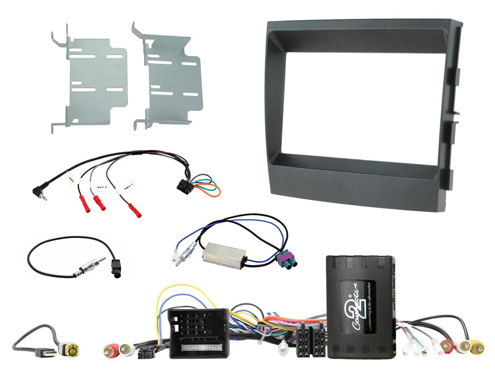 SONY XAV-1550D DAB+ Smart Bluetooth Car Radio + Stereo fitting kit + Steering Wheel Controls Loom for Porsche Panamera 2009-2016