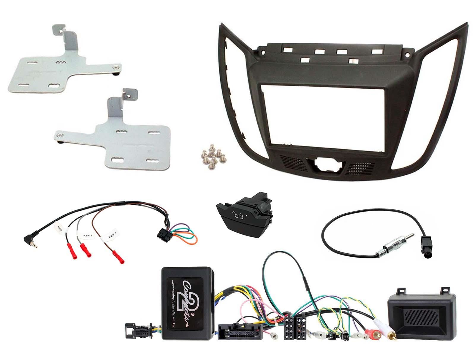Connects2 CTKFD34C Ford C-Max 2011 On Car Stereo Fascia Steering Wheel Stalk Interface Kit