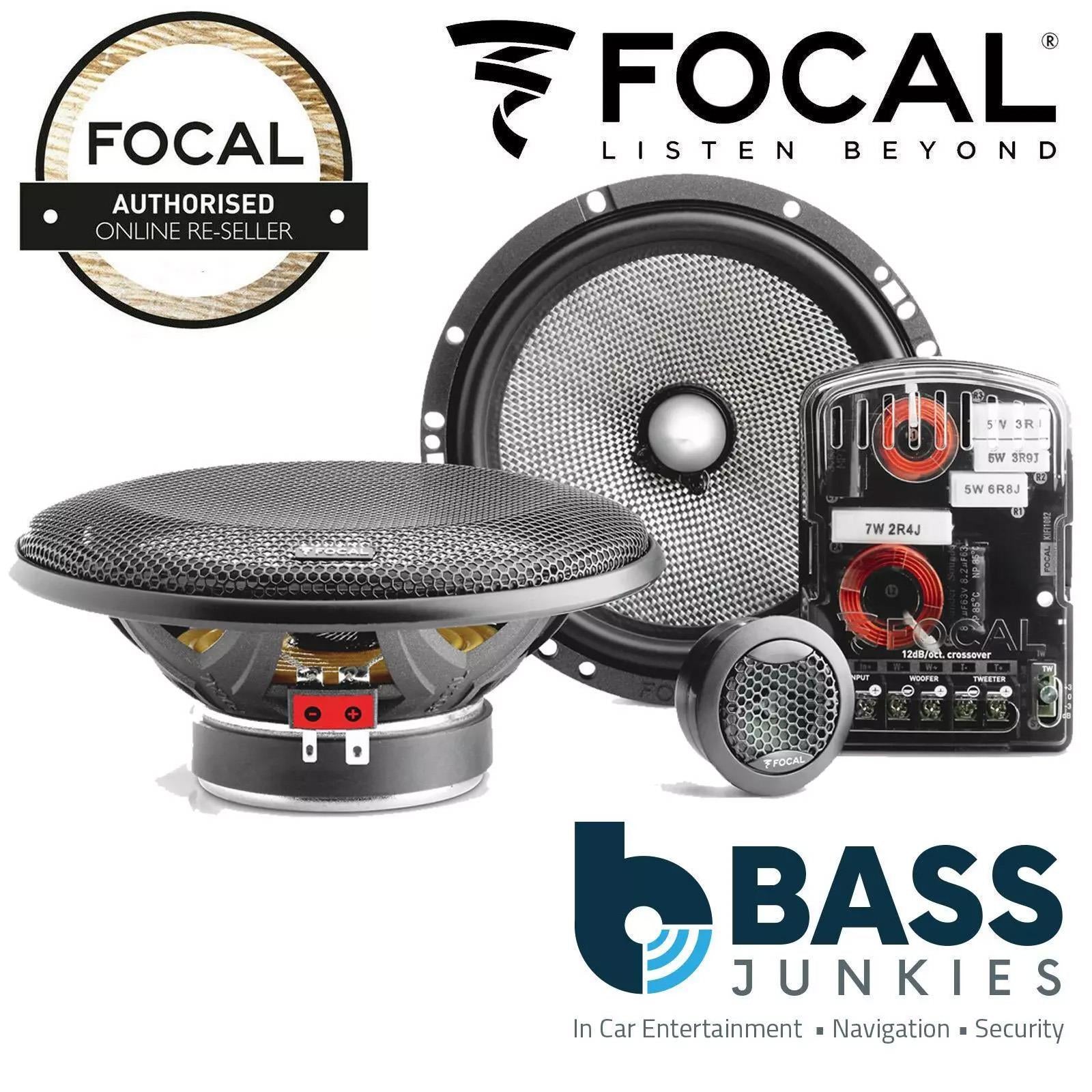 Mercedes C-Class 2007-13 Focal Access 240 Watts Component Car Speakers