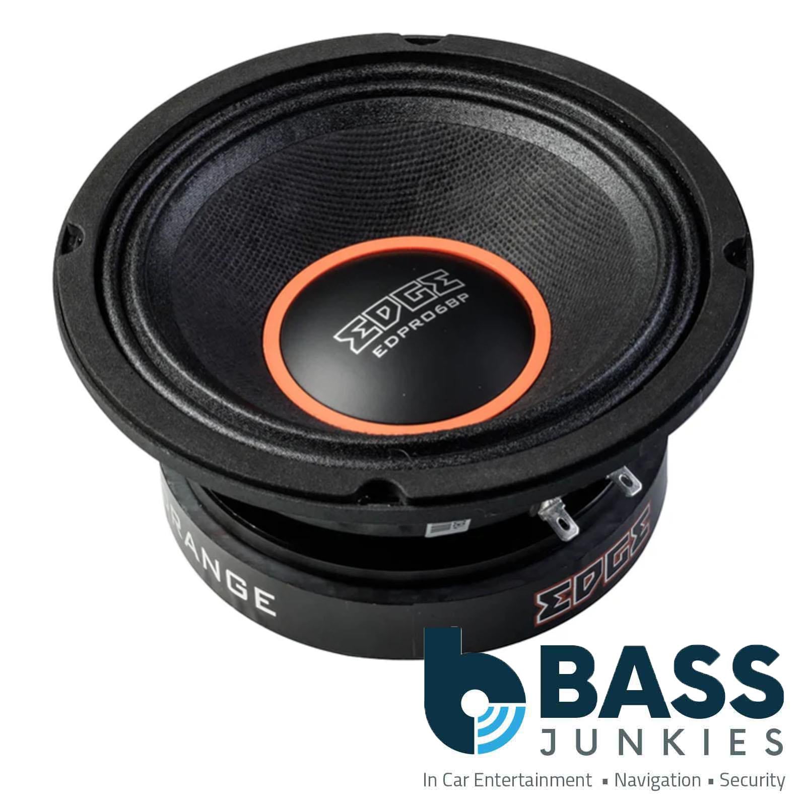 Edge EDXPRO6BP-E8 - 6.5" 350 Watts Pro Audio Midrange Car Speaker (Single)