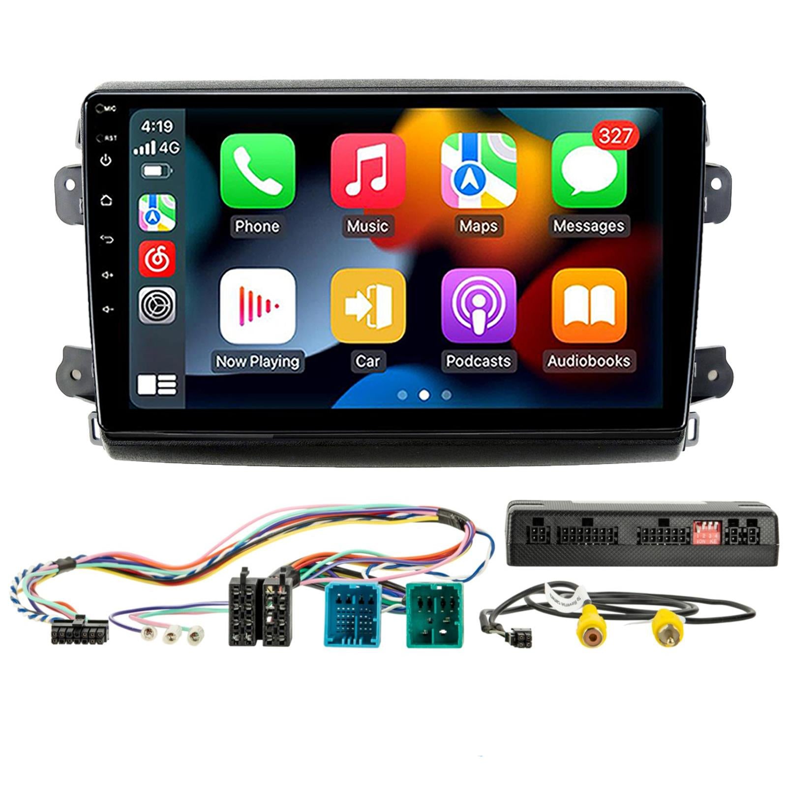 UPGRADED 9" CarPlay Android Car Stereo & Fitting Kit For Fiat Ducato 2021 Onwards