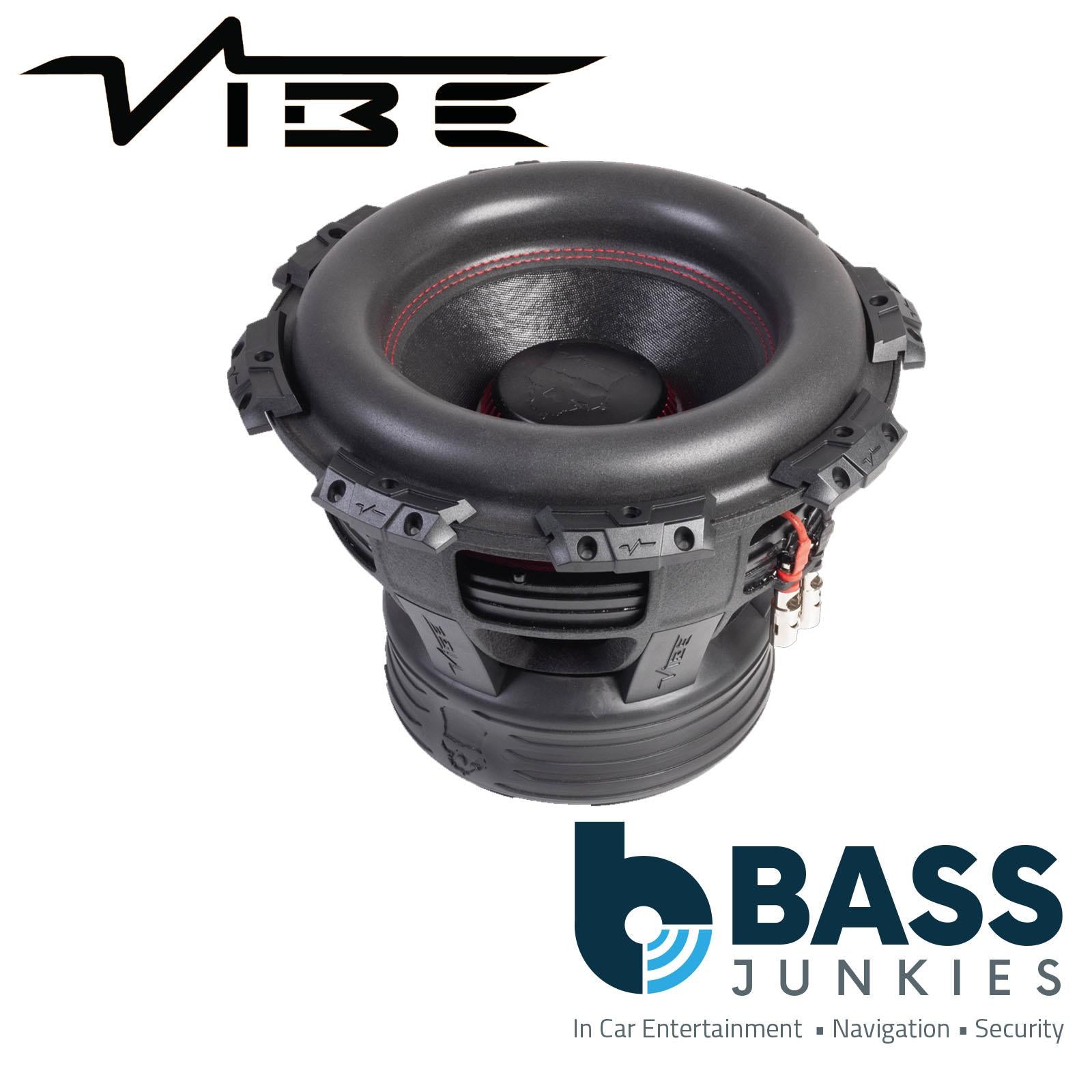 VIBE BD12D1SPL-V4 Black Death 12 Inch 9000W Max 2Ohm SPL Car Audio Subwoofer
