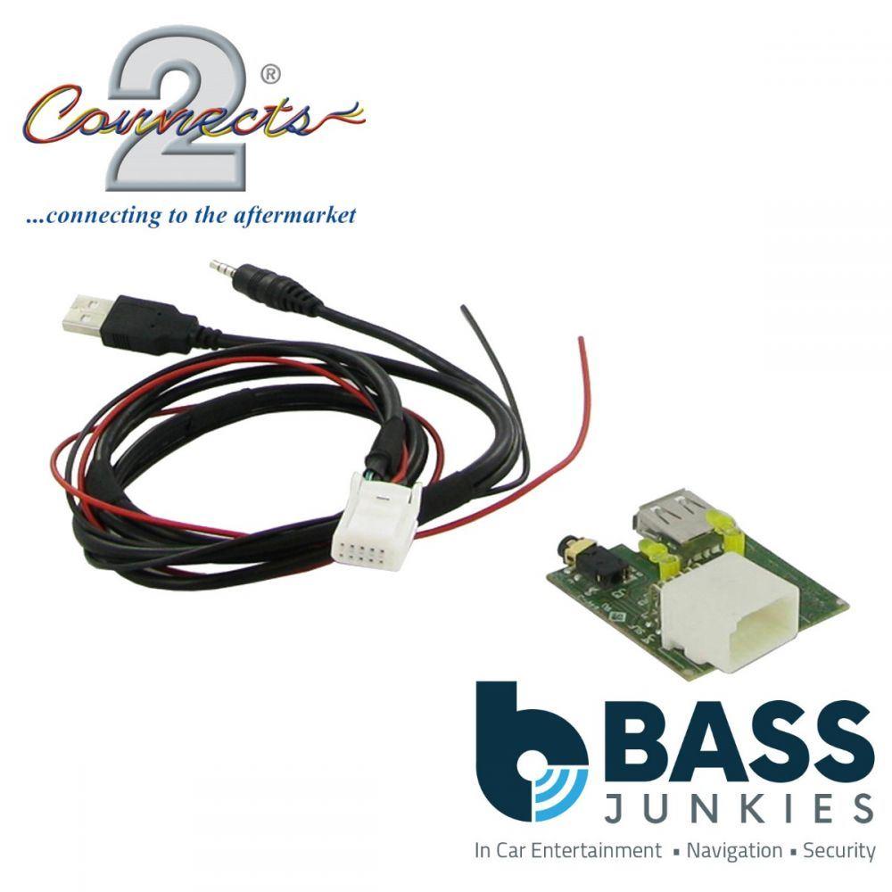 Connects2 CTHYUNDAIUSB Hyundai Veloster 2011 Onwards Car Stereo USB Retention Interface Cable Kit