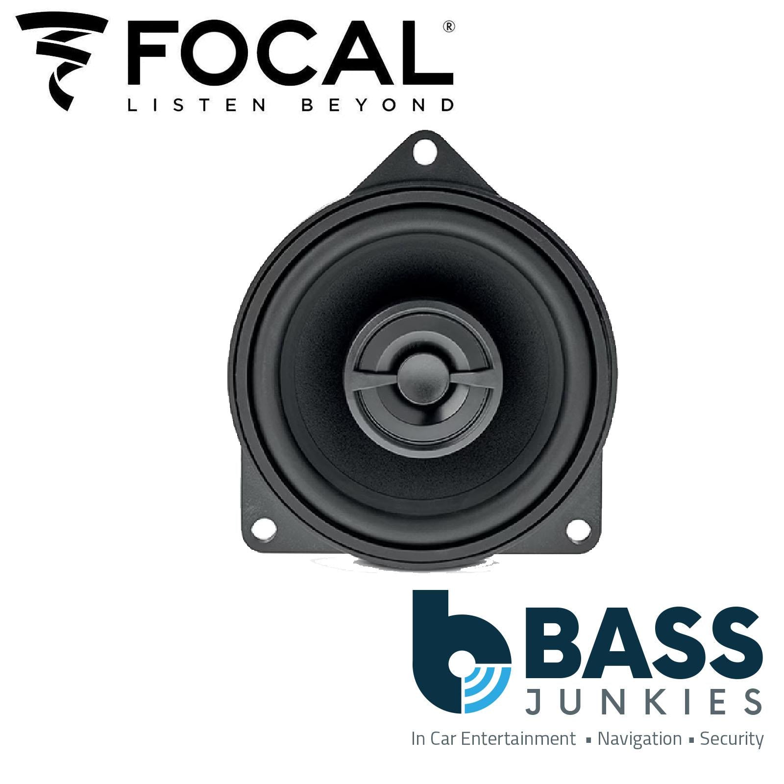 Focal ICBMW100L Inside 2-Way Coax Speaker Compatible with BMW 10 cm Coaxial Speaker