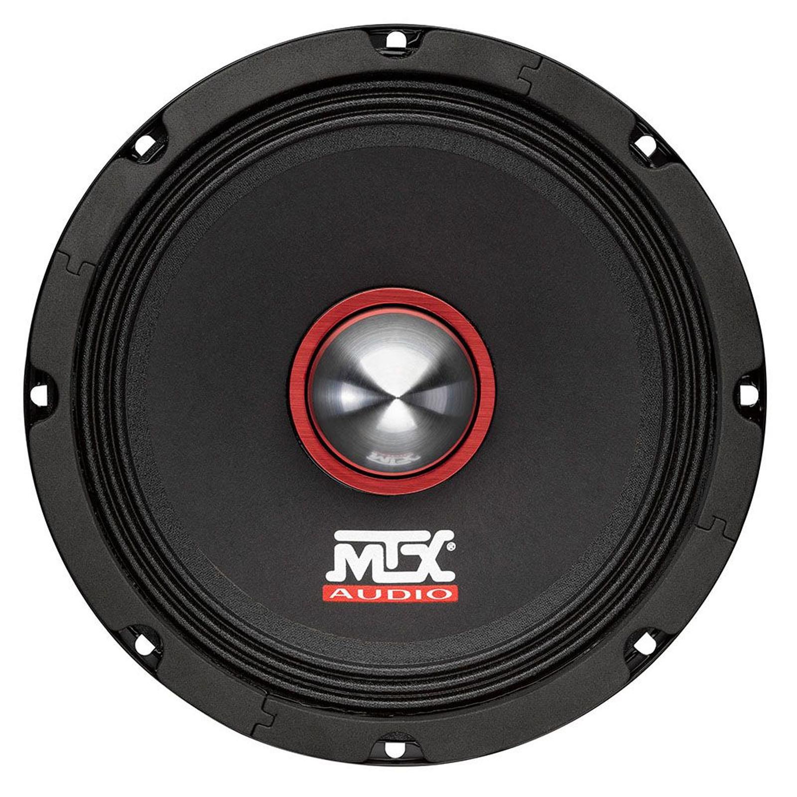 MTX RTX84 - 2x Road Thunder Extreme 8" 1200W Car Mid Bass Speakers 4 Ohm