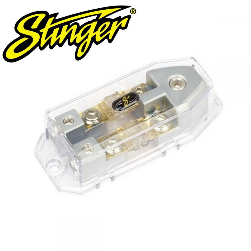 Stinger SHD820 Shoc-Krome 2 Position MIDI Fuse Holder 0/4GA In 4/8GA Out