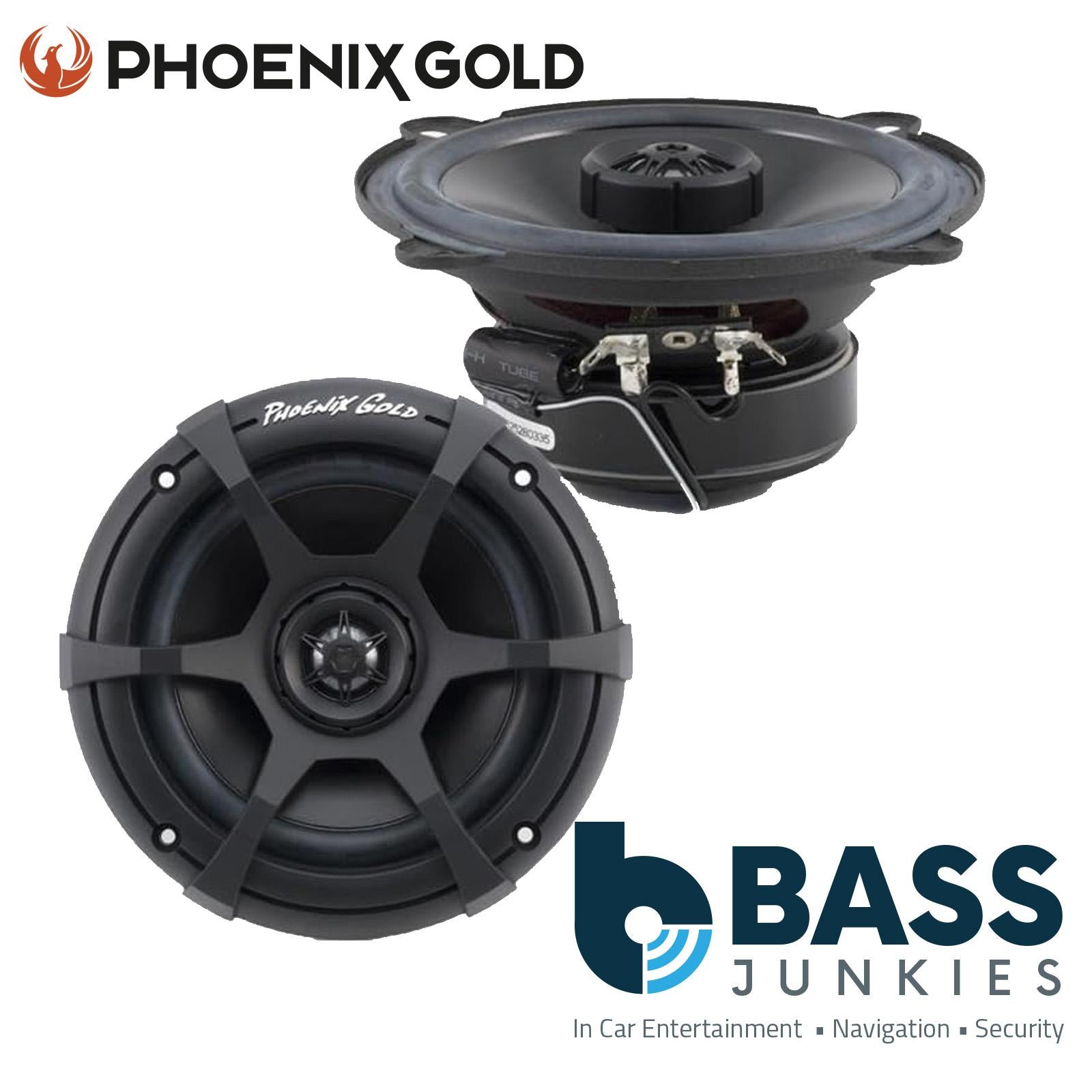 Phoenix Gold SX5CX - SX Series 120 Watts 5.25" Inch Coaxial Car Speakers