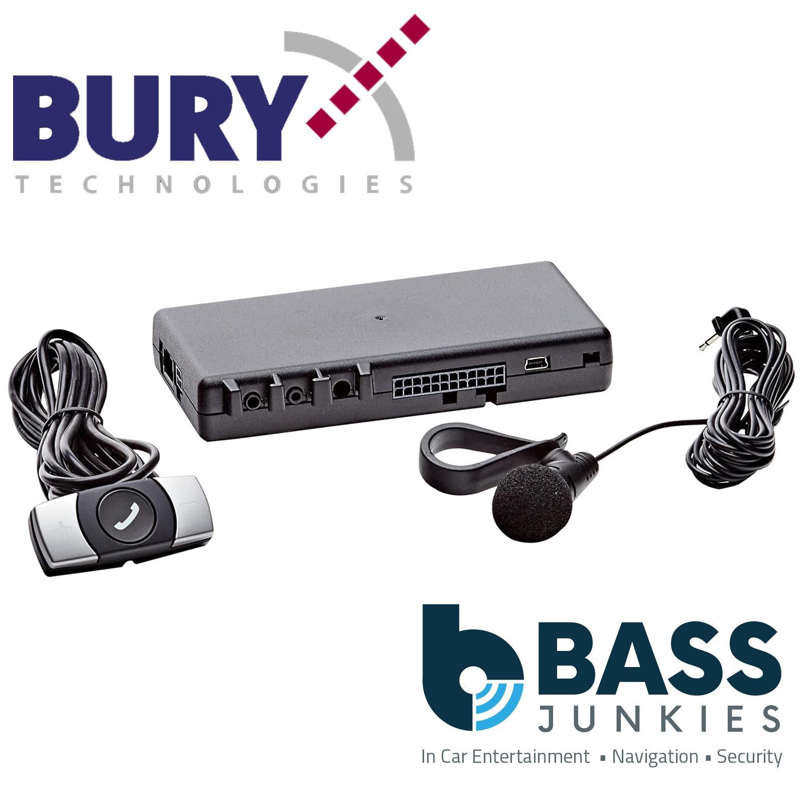 Bury CC9048 - Bluetooth Hands Free Car Kit With A2DP Audio Music Streaming