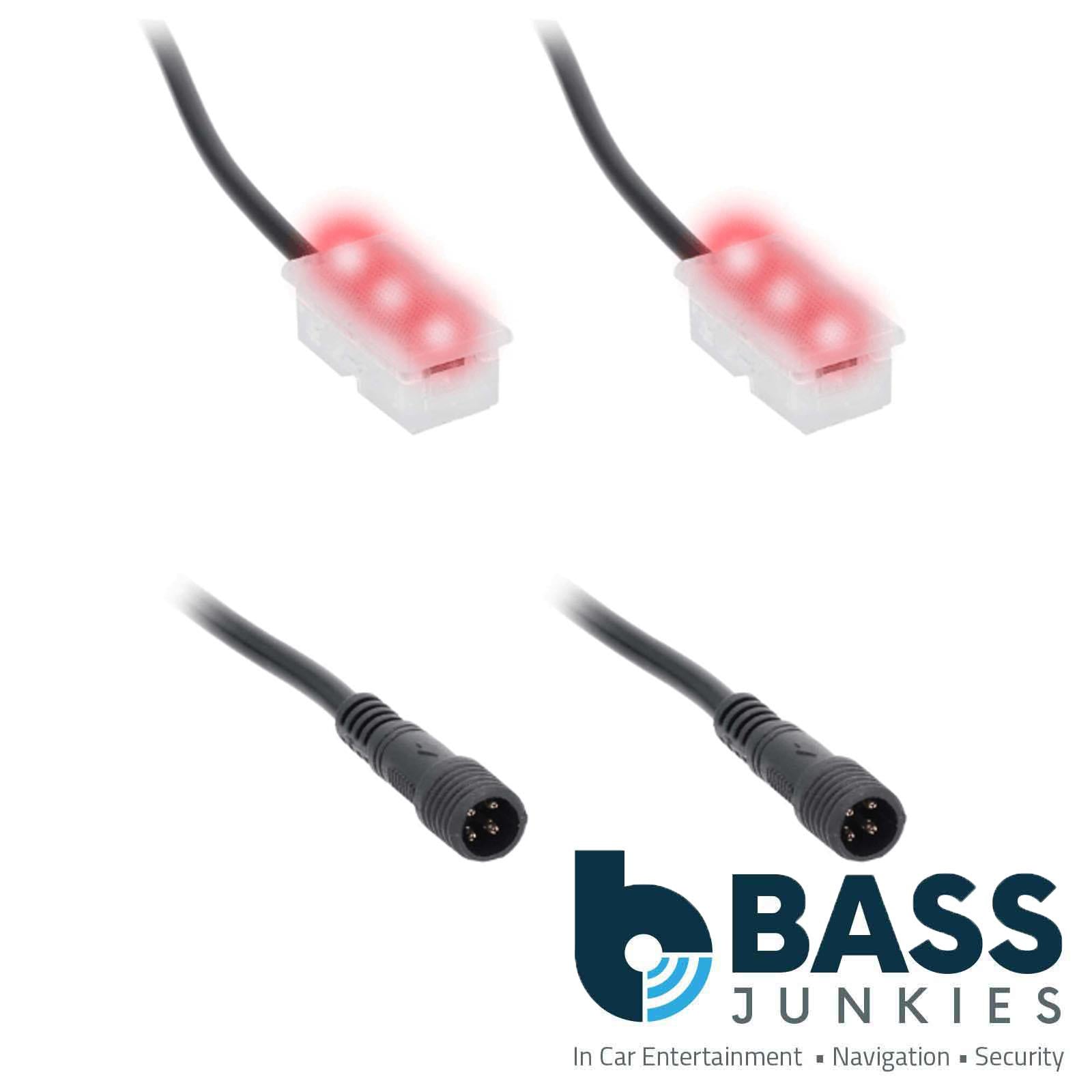 Heise HE-AMB-FWL Universal Ambient Footwell Accent Lights 2pc Expansion Pack