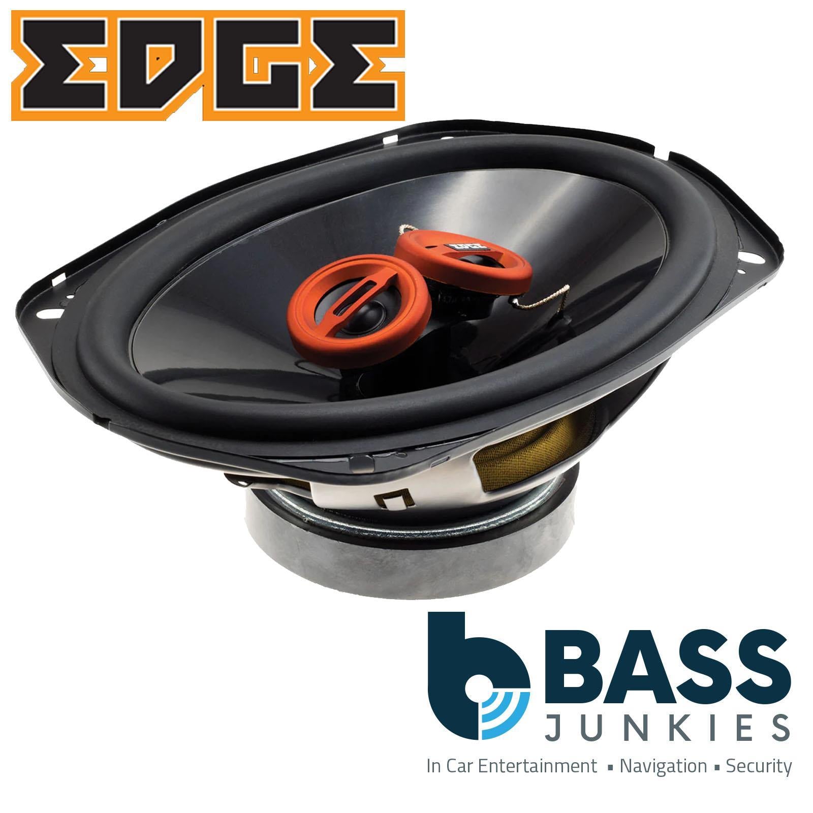 Edge ED209-E2 6"x9" Inch 600 Watts 3 Way Tri-axial Car Van Speakers