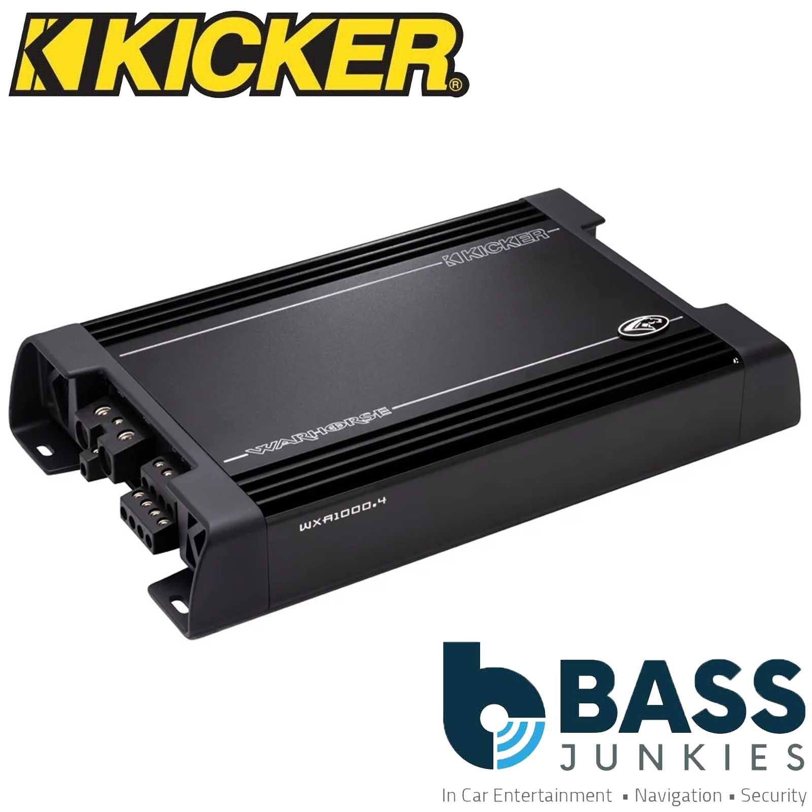 Kicker 49WXA10004 - 1800 Watts 4 Channel Class D SPL Amp Amplifier