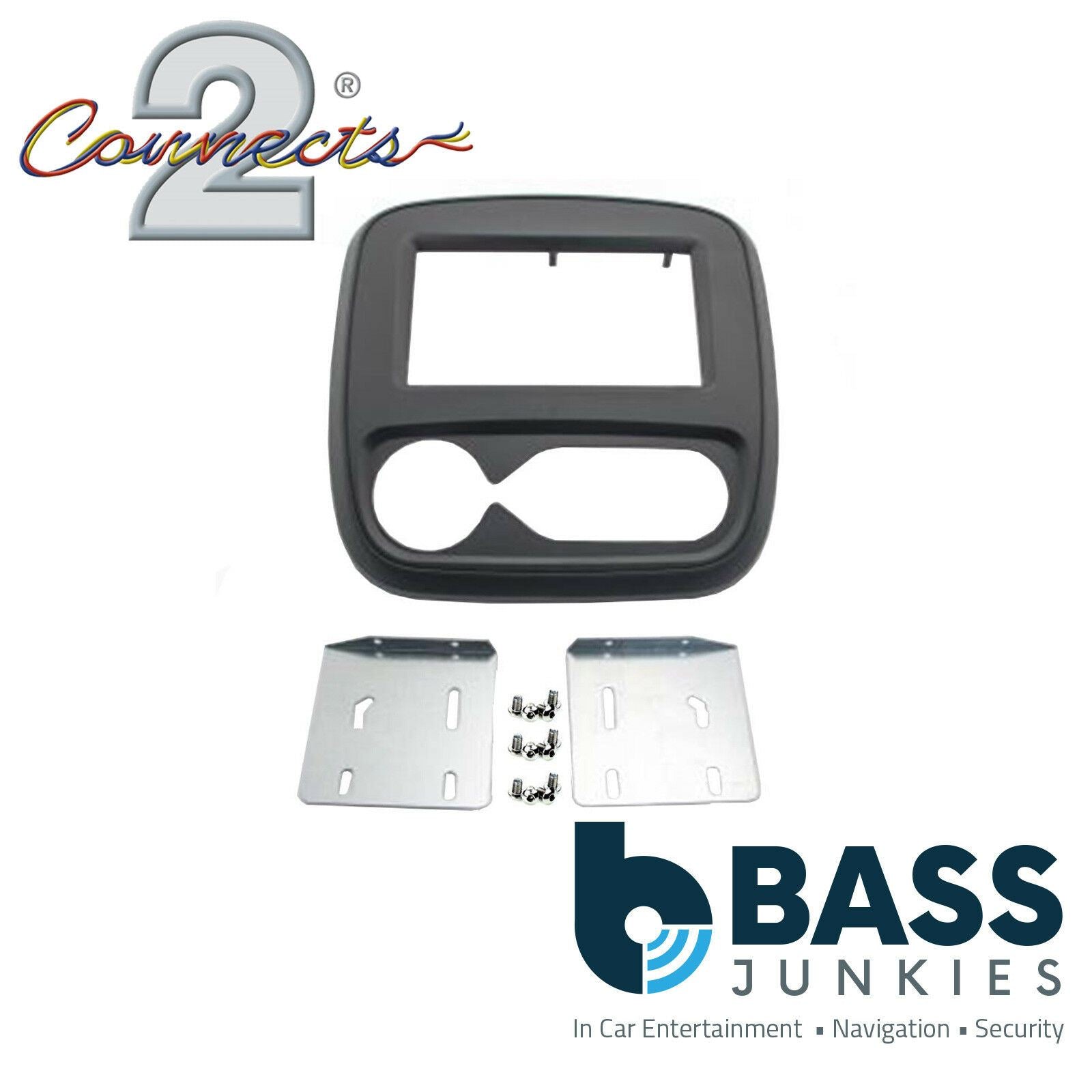 Connects2 CT23NS39 Nissan NV300 2017 Onwards Car Stereo Double Din Fascia Panel