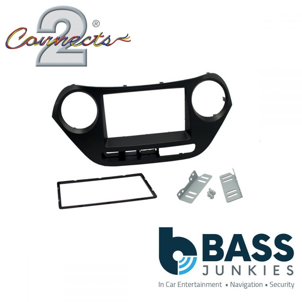 Connects2 CT23HY38 Hyundai i10 2014 Onwards Car Stereo Double Din Fascia Panel