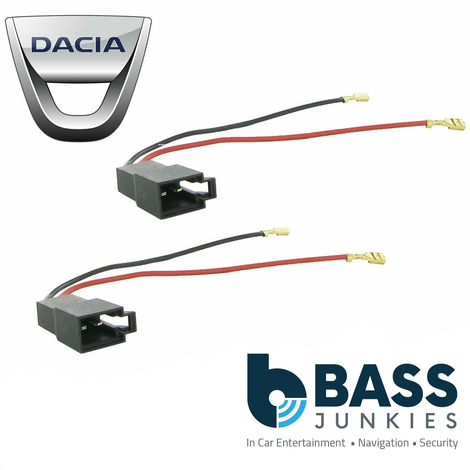 Connects2 CT55-DC02 - DACIA Duster 2012 Onwards Car Speaker Adaptor Plug Lead Connectors