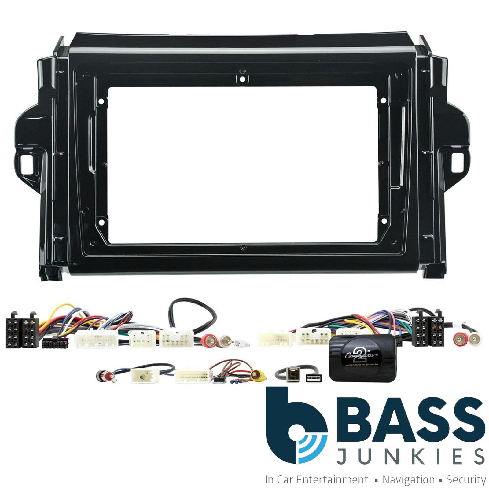 9" Android Car Radio Fascia Panel & Interface for Toyota Fortuner 2015 - 2019