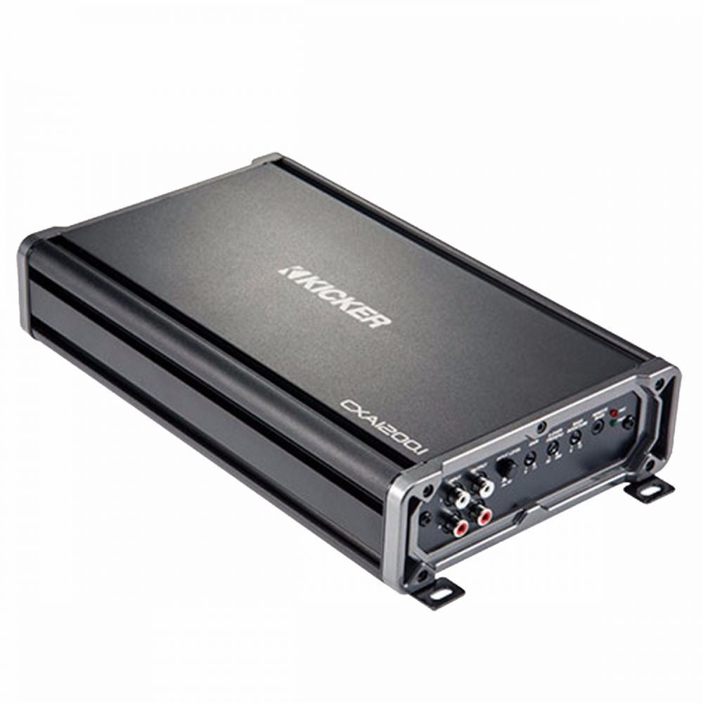 Kicker CXA1200.1 - 1200 Watts Monoblock 1 Channel Class D Subwoofer Car Amplifier