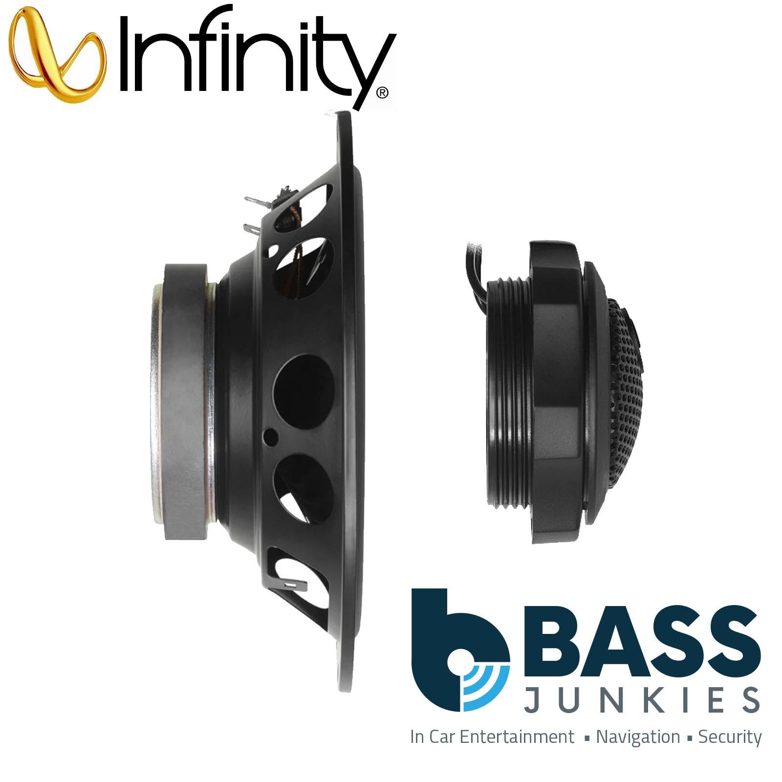 Infinity By Harman - Alpha 603C 6.5" 720 Watts Component Kit Car Door Speakers
