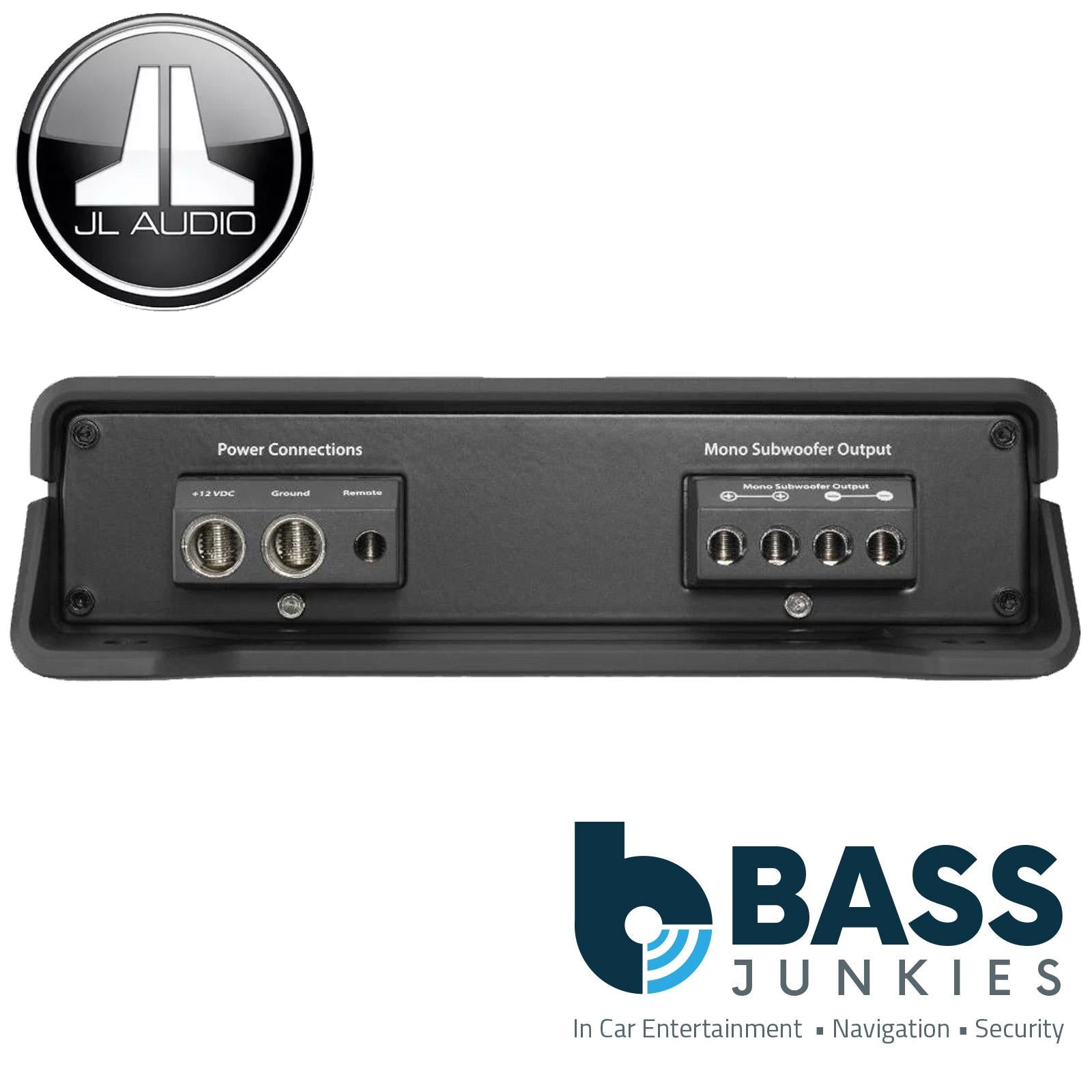 JL Audio JD1000/1 Monoblock Class D Amp – 1000W x1 @ 2Ω / 600W x1 @ 4Ω (14.4V)