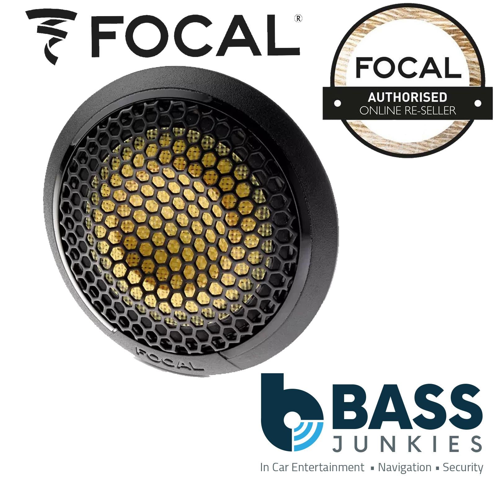 Focal ES165KE - ELITE K2 Power, 200 Watts 165mm 6.5" 2 Way Component Kit & Tweeters 100W (RMS)