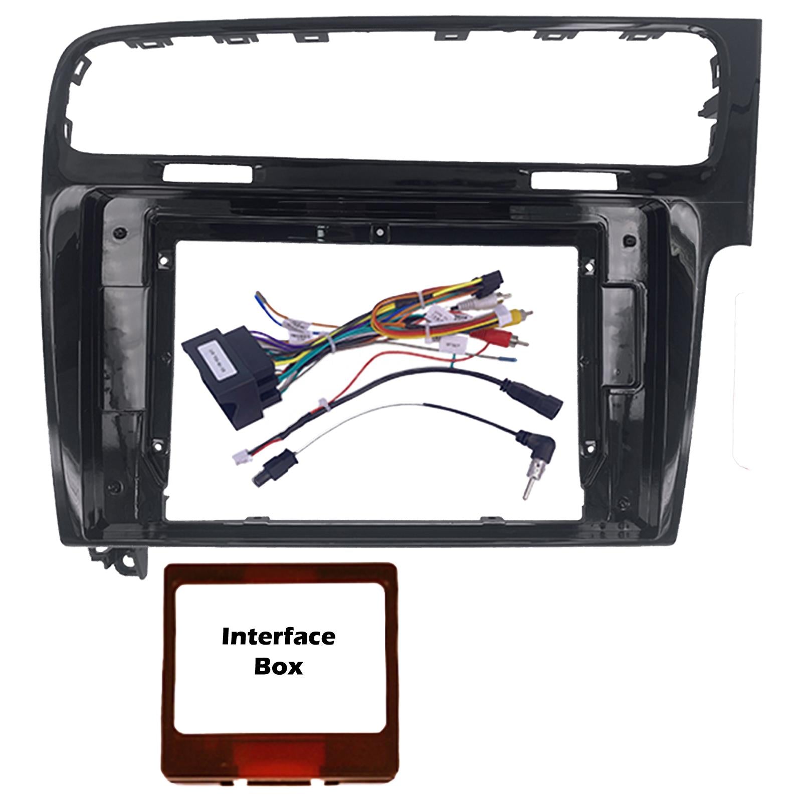 For Volkswagen Beetle 12-18 Fascia Panel Interface For 9" Android Car Radio
