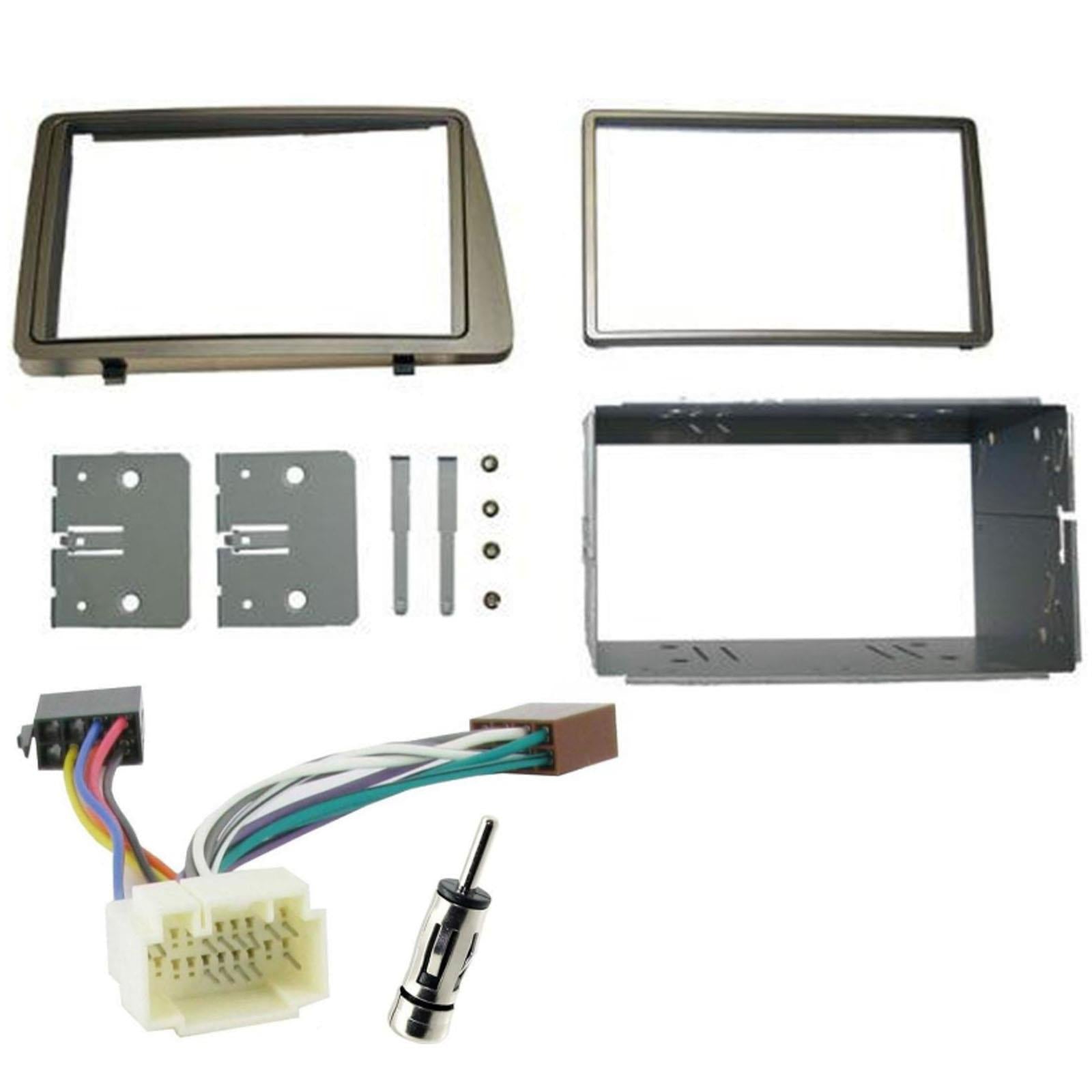 Honda Civic EP2 2001-2006 Car Stereo Radio Double DIN Fascia & Fitting Kit GREY