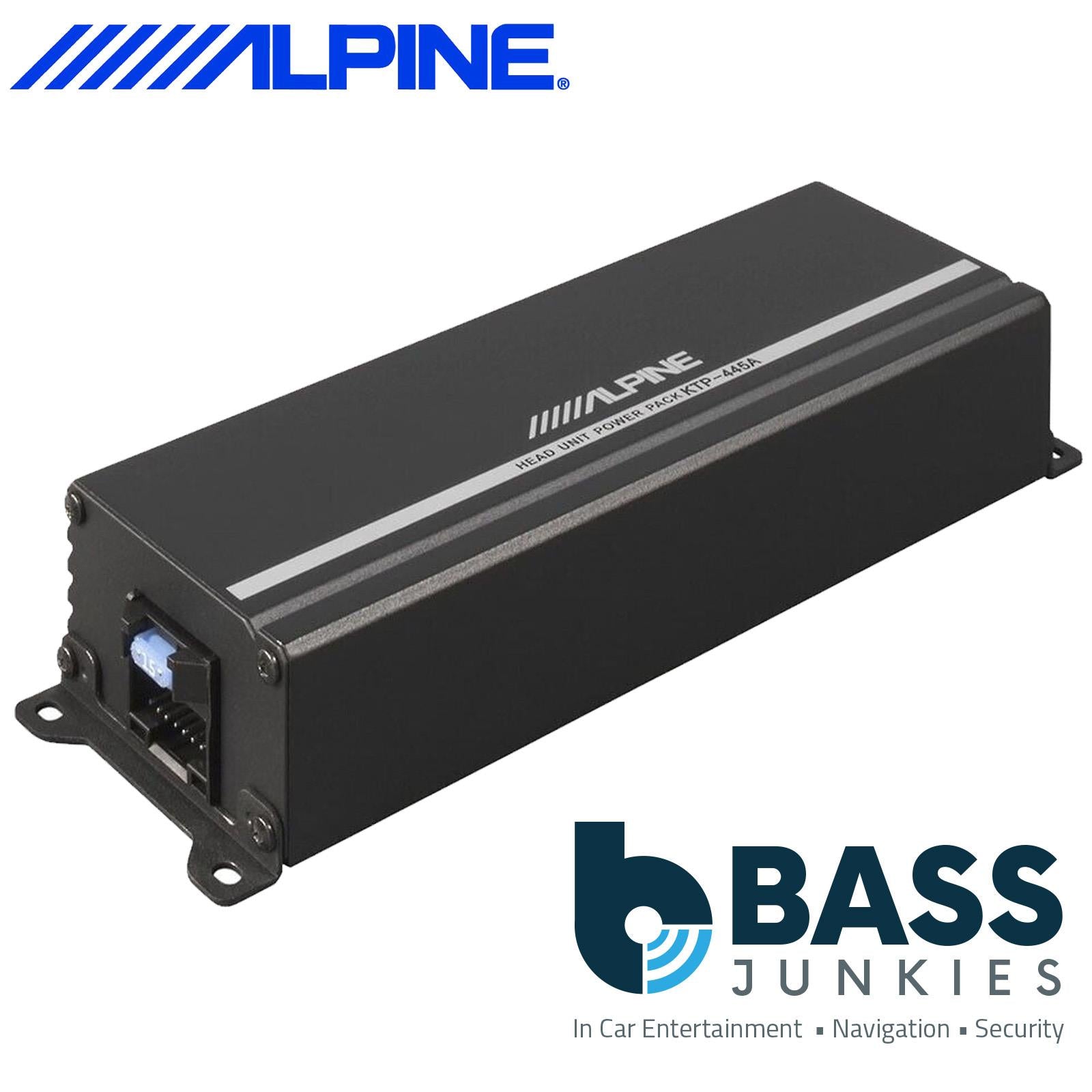 Alpine KTP-445A - Compact Amplifier 4 X45 RMS 4 X100 Max. Connects