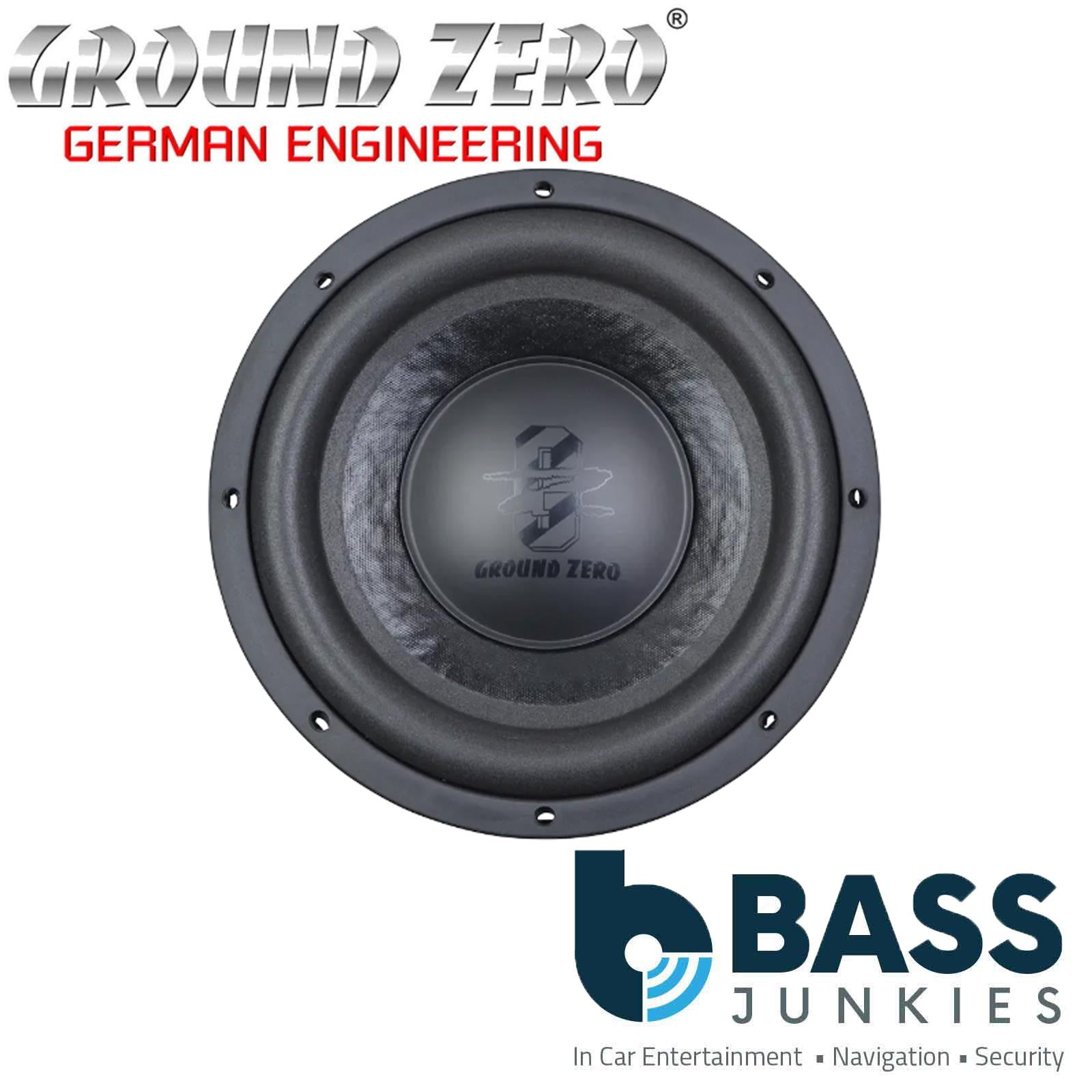 GROUND ZERO GZUW 10SQ-D2 900 Watts RMS 10″ sound quality subwoofer