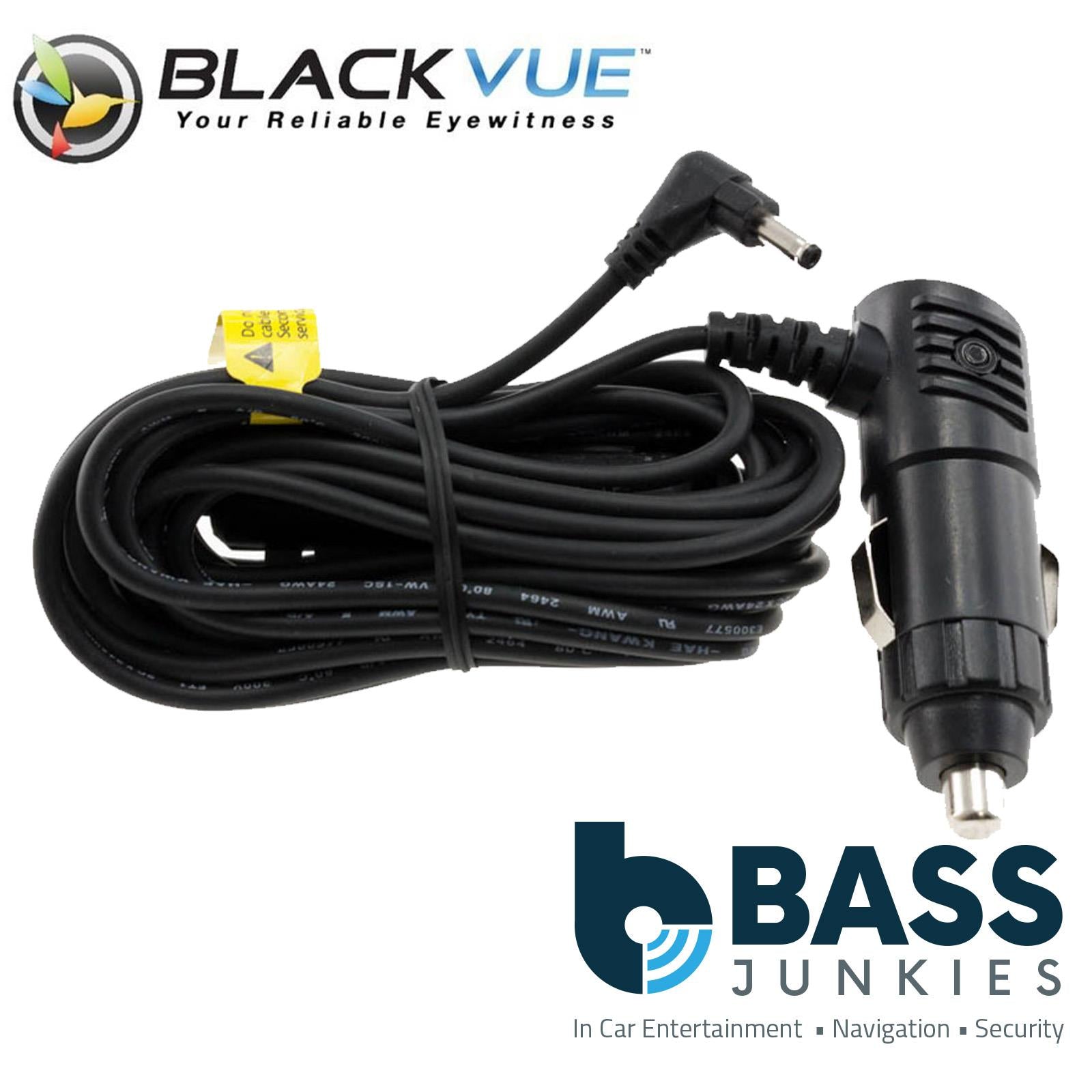 BlackVue CL-2P Cigarette Lighter 12v Power Cable Lead for DR Series Dash Cameras