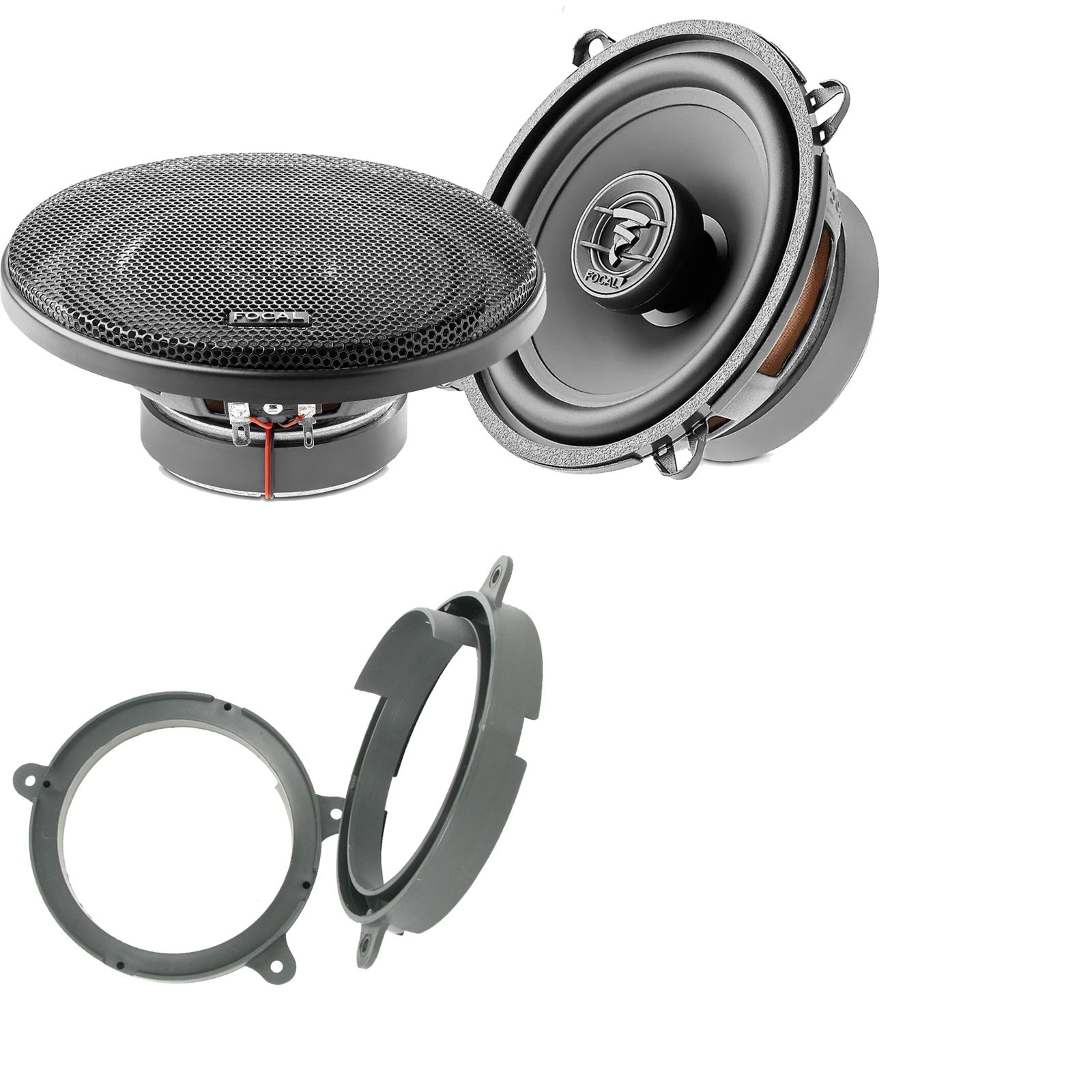 Focal Auditor ACX130 130mm/13cm/5.25" Car Coaxial Speakers (Pair Max 200 watts) Fits Renault Clio 2005-12 | Twingo 07-11