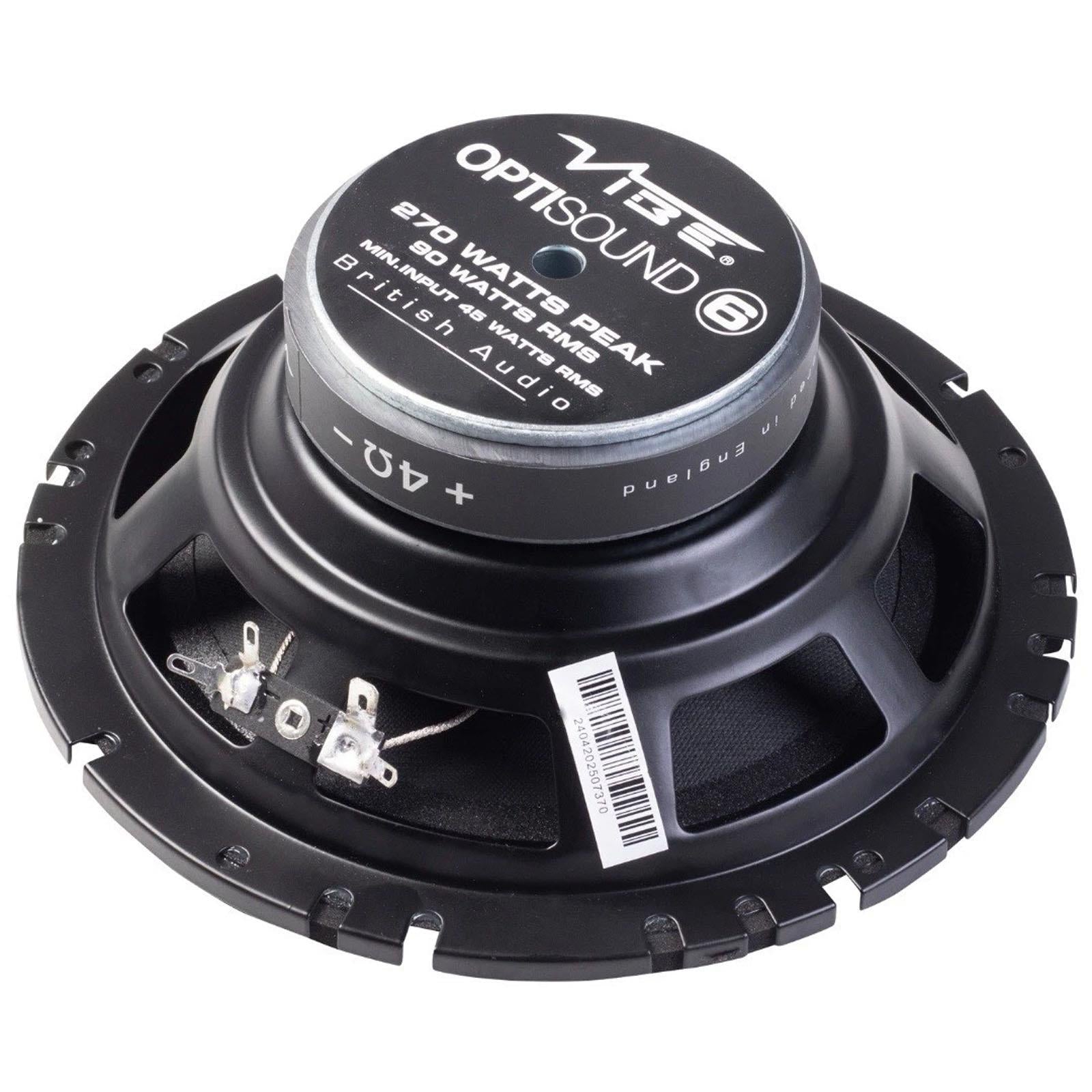 Vibe OPTI6-V4 - 6.5" 540 Watts Optisound Car Door Speaker (pair)