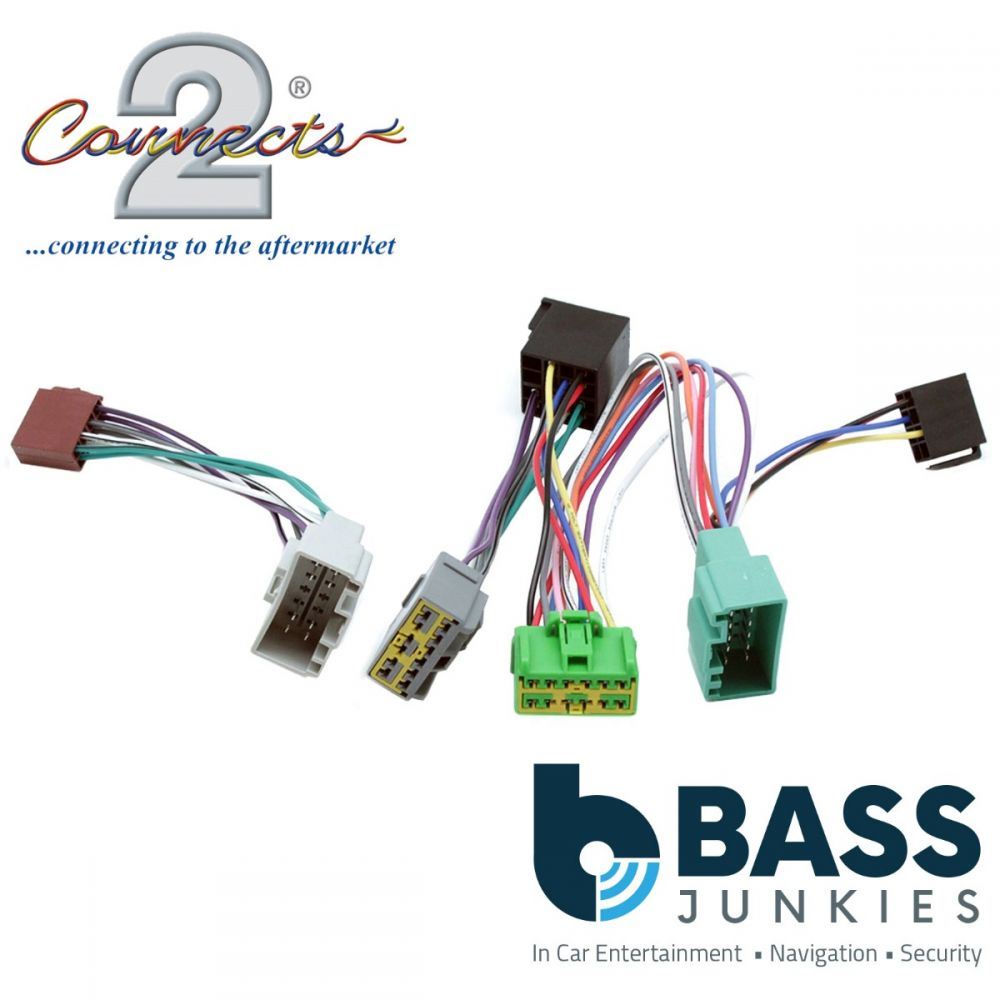 Connects2 CT10VL02 - Volvo C70 S60 V70 XC70 & other Parrot SOT T-Harness Cable Wiring Adaptor