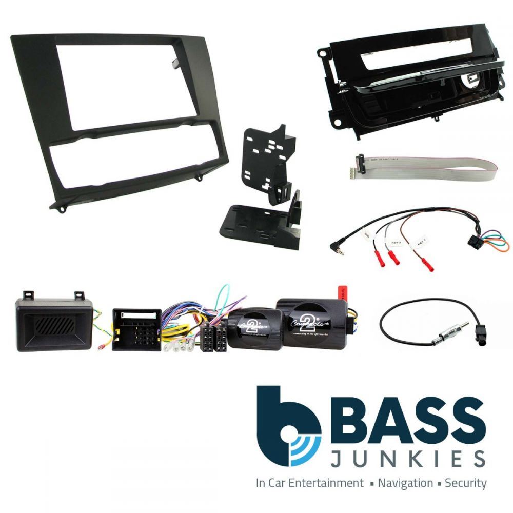 Connects2 CTKBM20 BMW 3 Series E90/ E91/E92/E93 Car Stereo Double Din Fascia & SWC Kit
