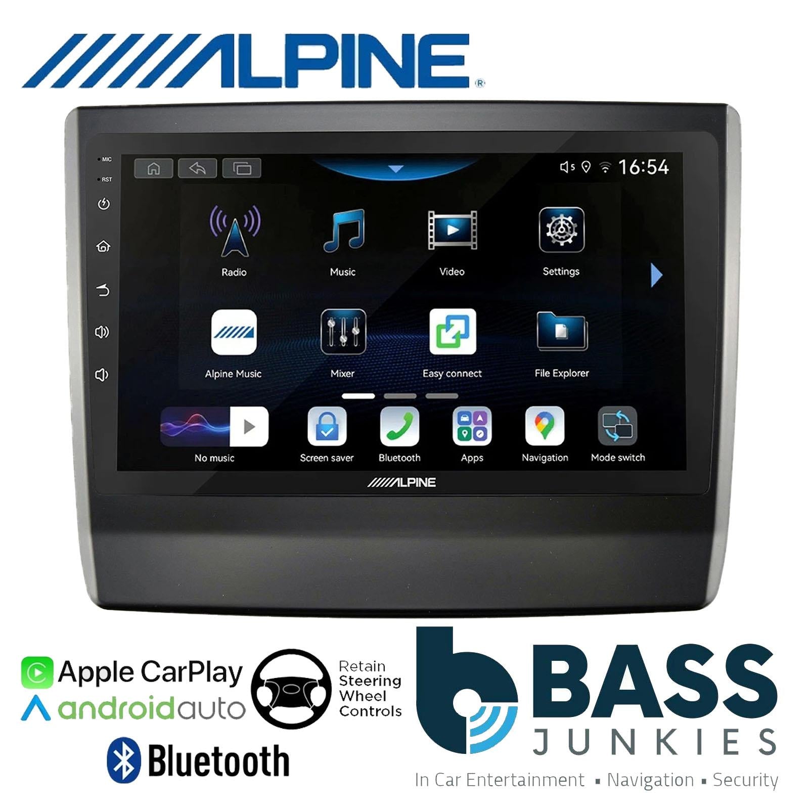 Alpine 9" CarPlay Android Car Stereo Fitting Kit For Isuzu D Max 2020 Onwards