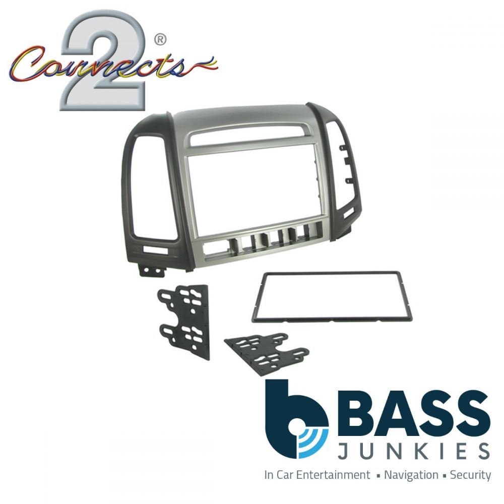 Connects2 CT23HY27L Hyundai Santa-Fe 2011 Onwards Car Stereo Double Din Fascia Panel