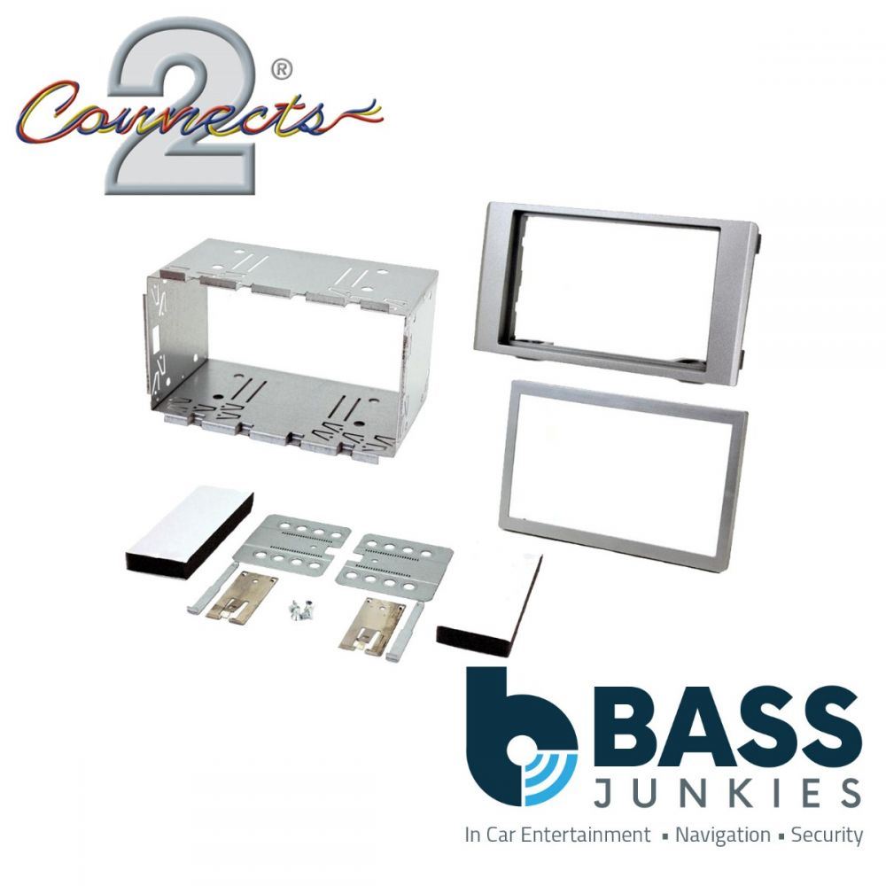 Connects2 CT23IV02 Iveco Daily 2007 - 2014 Car Stereo Double Din Fascia Panel (Silver)