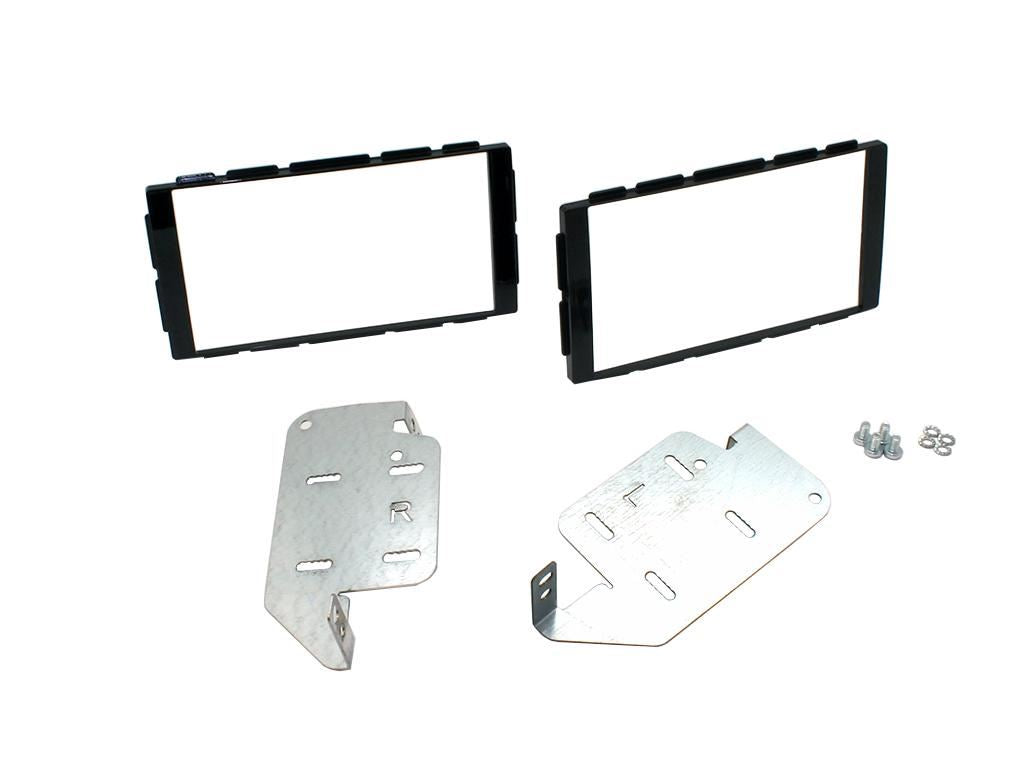 Grundig 6.8" Apple Android Double Din Stereo Fitting Kit + Steering Wheel Stalk Controls to fit Nissan Juke 2014-