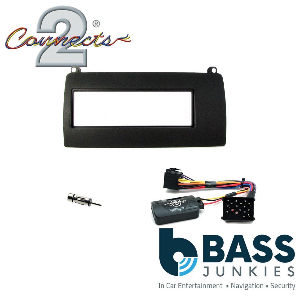 Connects 2 CTKRO02 - Rover 75 2000 Onwards Single Din Fascia & Steering Wheel Interface Installation Kit