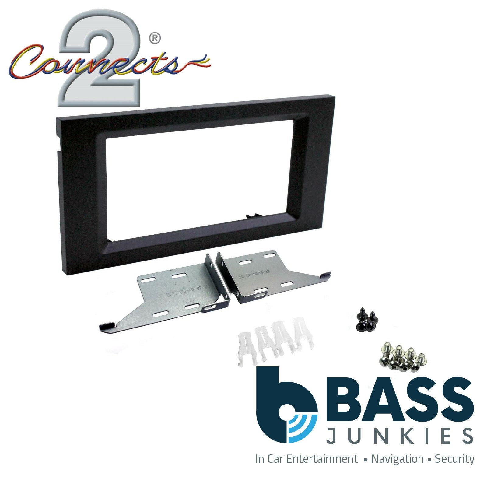 Connects2 CT23MB31 Mercedes Actros 2011 Onwards Car Stereo Double Din Fascia Panel