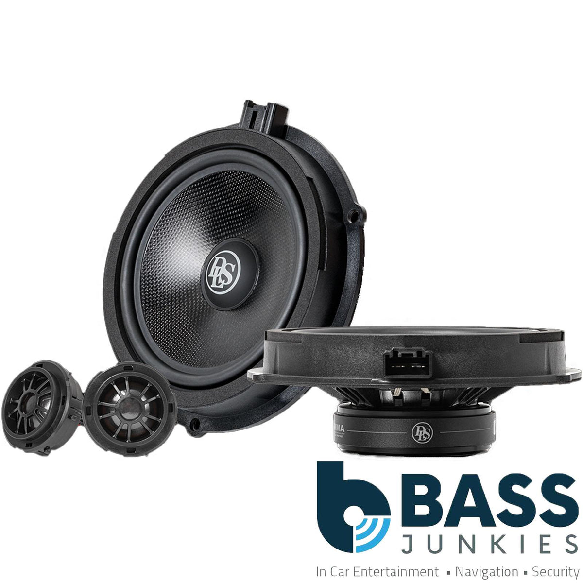 DLS CRPP-FO1.6 6.5" 200 Watts Component Front Door Car Speakers For Ford Cars