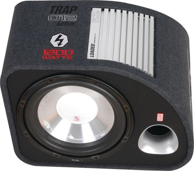 FLI FT12A-F6 12” Inch 1200 Watts Car Amp Amplified Active Subwoofer Enclosure