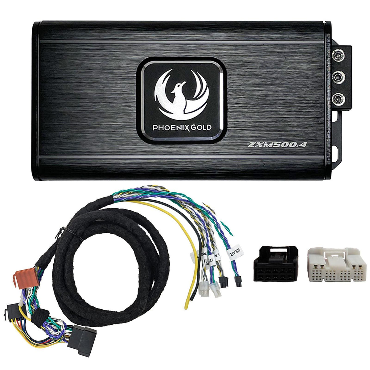 Phoenix Gold ZXMPT2 500 Watts 4 Channel Plug & Play Car Amplifier Kit for Toyota Yaris GR 2020 Onwards