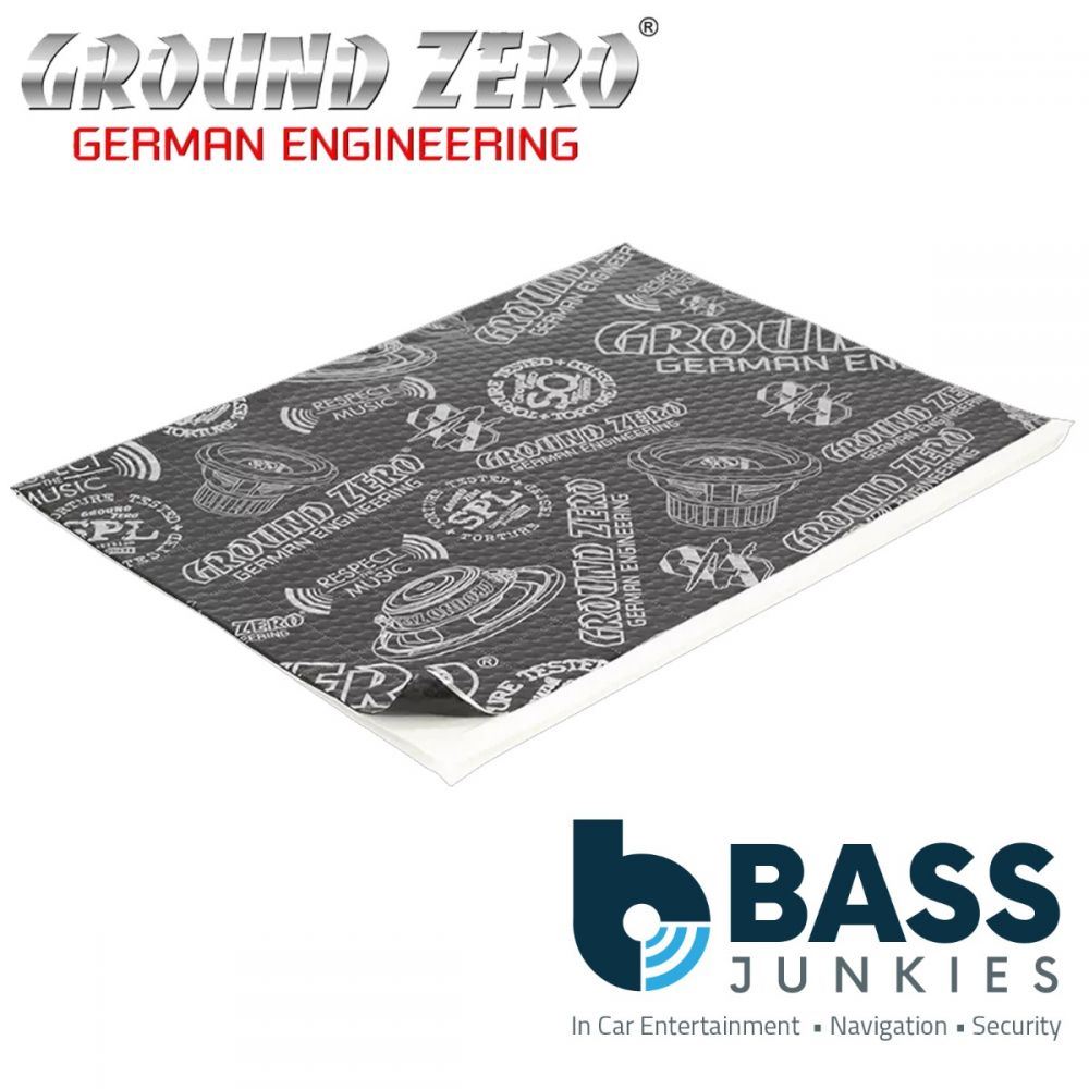 Ground Zero GZDM 3750AB-SILVER 1.7 mm High Quality Polymer Damping Material
