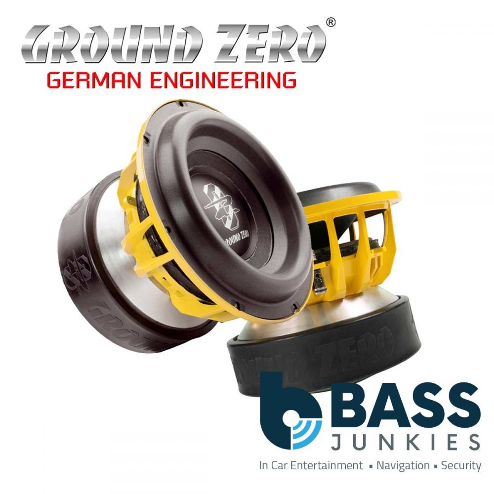 Ground Zero GZPW 10SPL -  10” Inch 25cm 6500 Watts SPL Dual 1.6-Ohm Car Sub Subwoofer