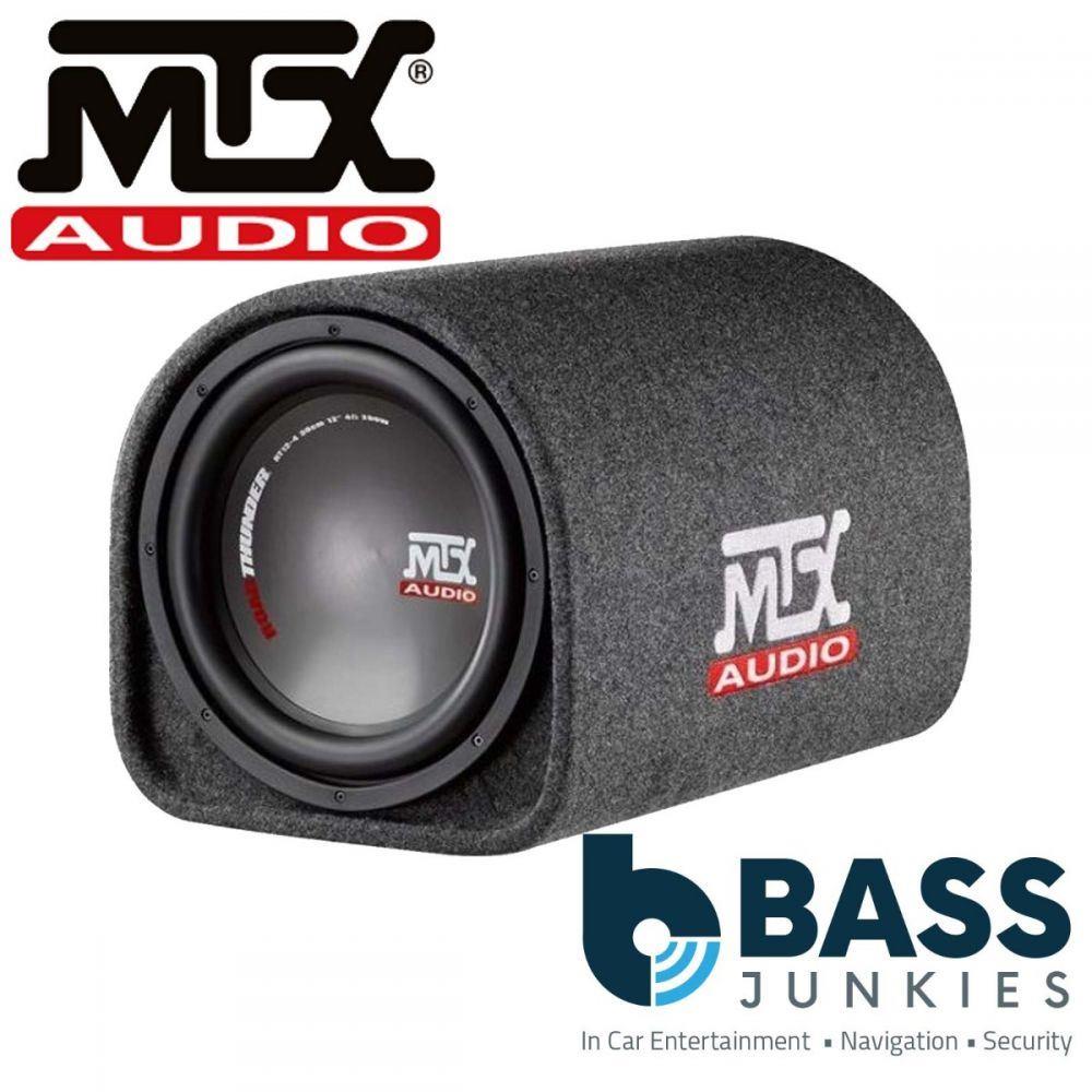 MTX RT12P 660 Watts 12" Active Amplified Sub Subwoofer Enclosure Box Car Bass Tube