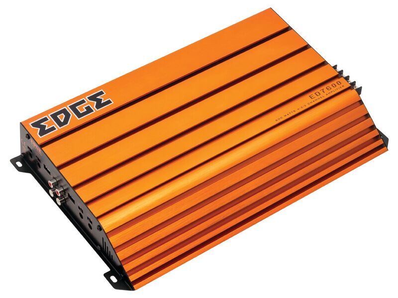 EDGE ED7600-E2 - 600Watts 4 Channel Class A/B Car Van Amp Amplifier